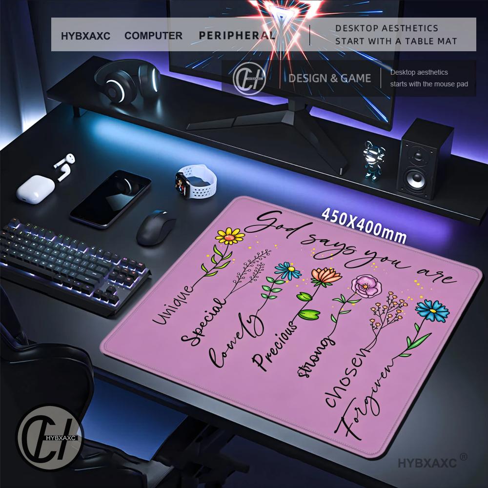 HYBXAXC Colorful Flower Quote  - Desk Setup For Work 评论和价格