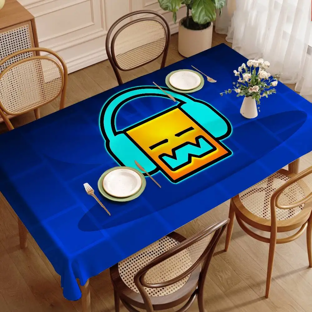 Geometry Dash Video Game Table - Desk Setup Wallpaper 评论和价格