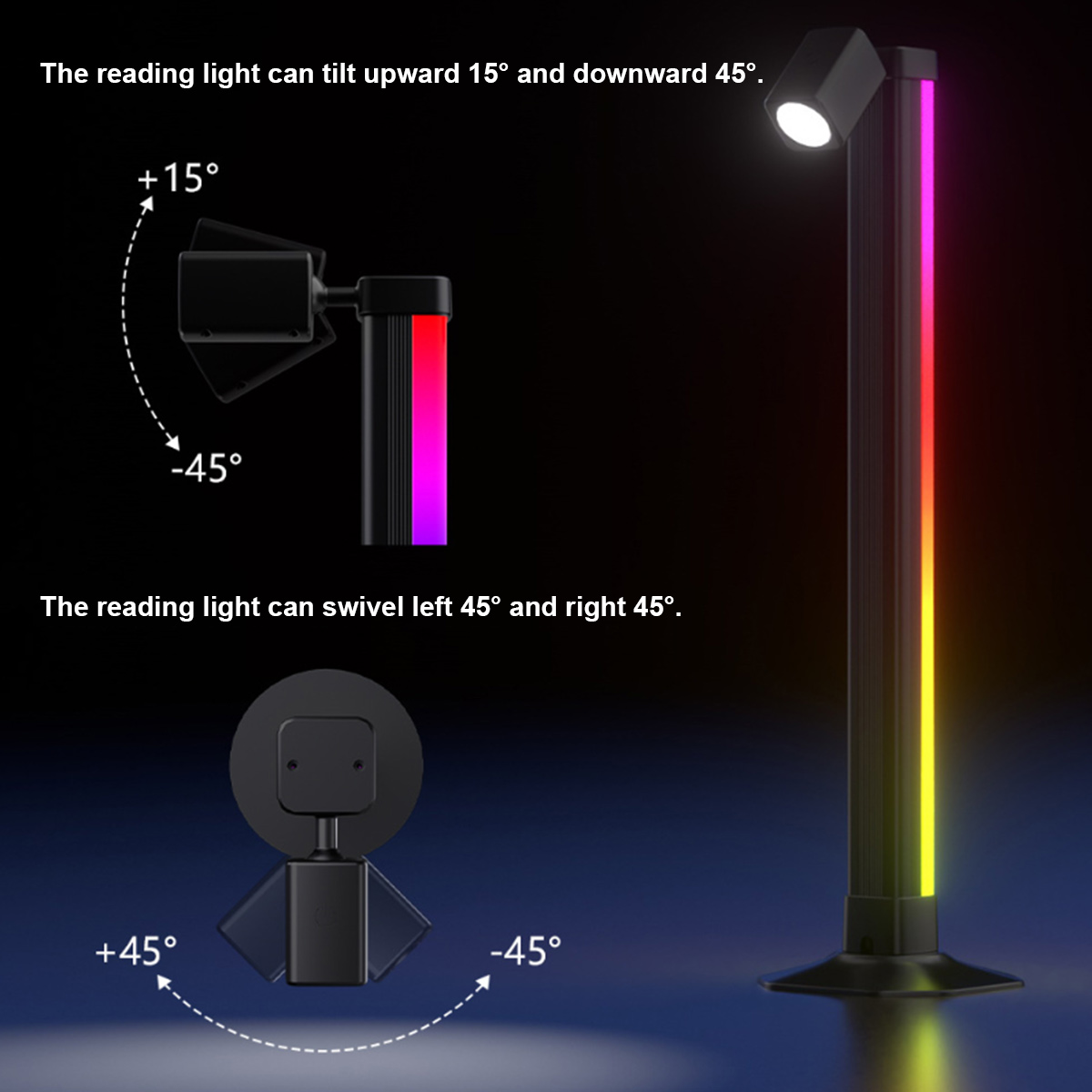 Smart Light Bar LED RGB Music  - Desk Setup Background 评论和价格
