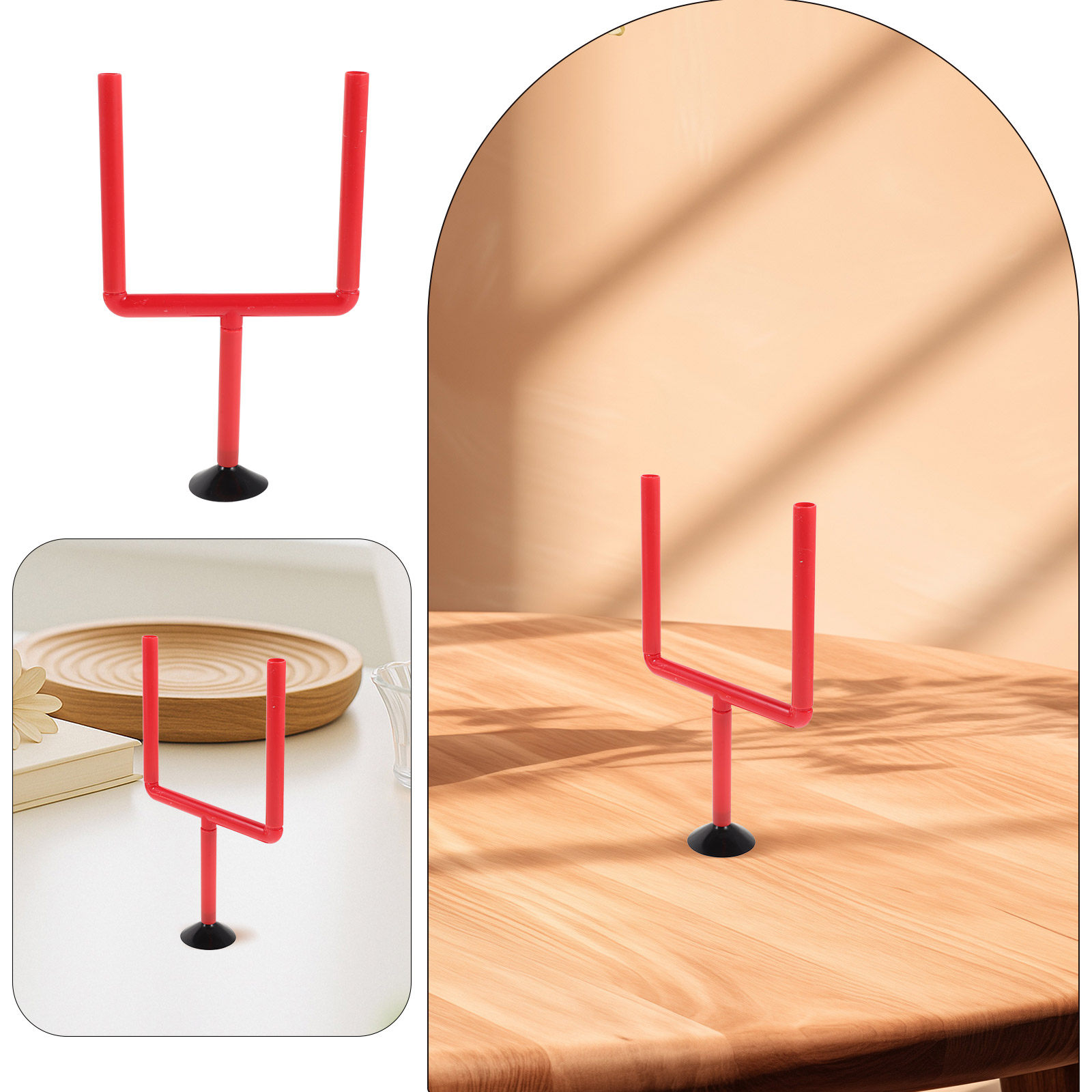 4Pcs Tabletop Football Goal Po - Desk Setup Kids 评论和价格