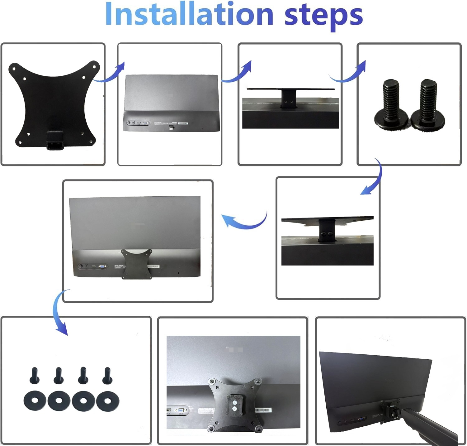 NEW VESA Adapter for Xiaomi Mi - Desk Setup Monitor Arm 评论和价格