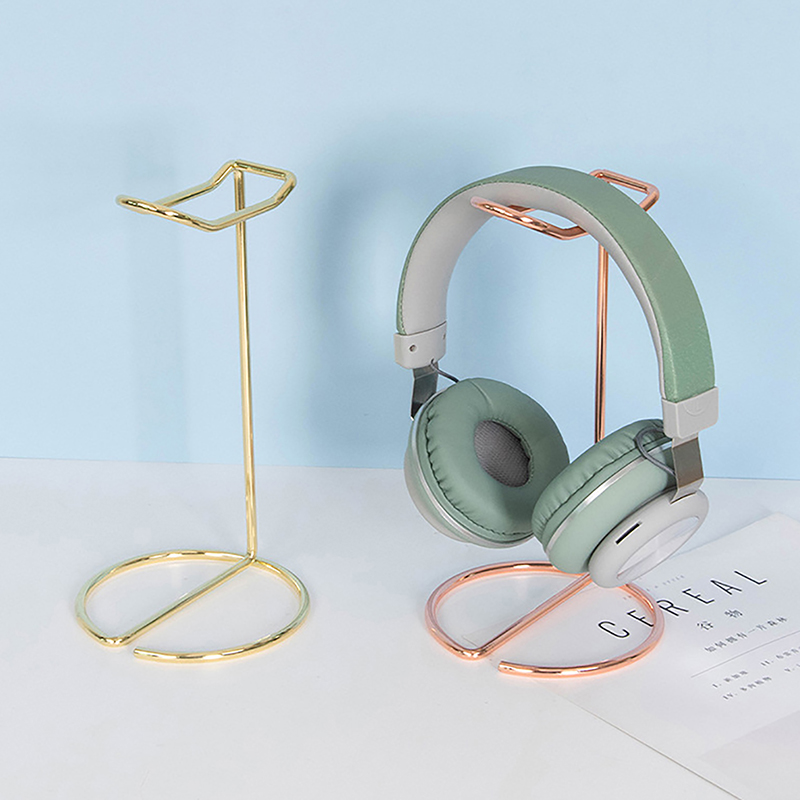 1pc Iron Line Headphone Stand  - Headphone Hook Under 评论和价格