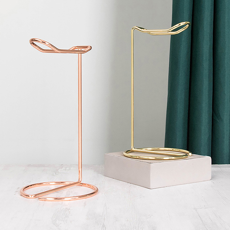 1pc Iron Line Headphone Stand  - Headphone Hook Under 评论和价格