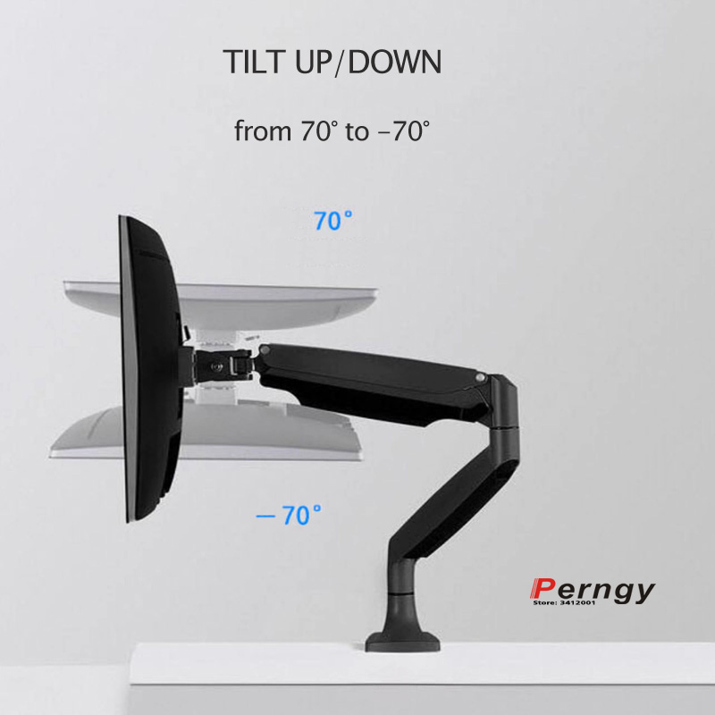 D-MOUNT D80 metal alumin 2-10K - Desk Setup Monitor Arm 评论和价格