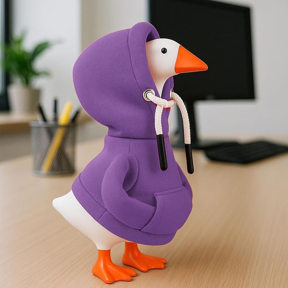 5 Inch Goose Outfits Red Hoodi - Desk Setup Wallpaper 评论和价格