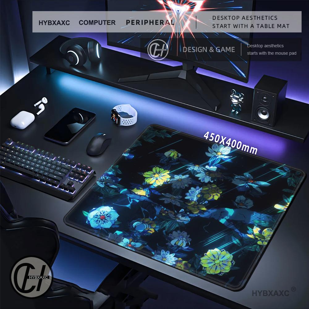 HYBXAXC Dark Floral Manga Back - Desk Setup For Work 评论和价格