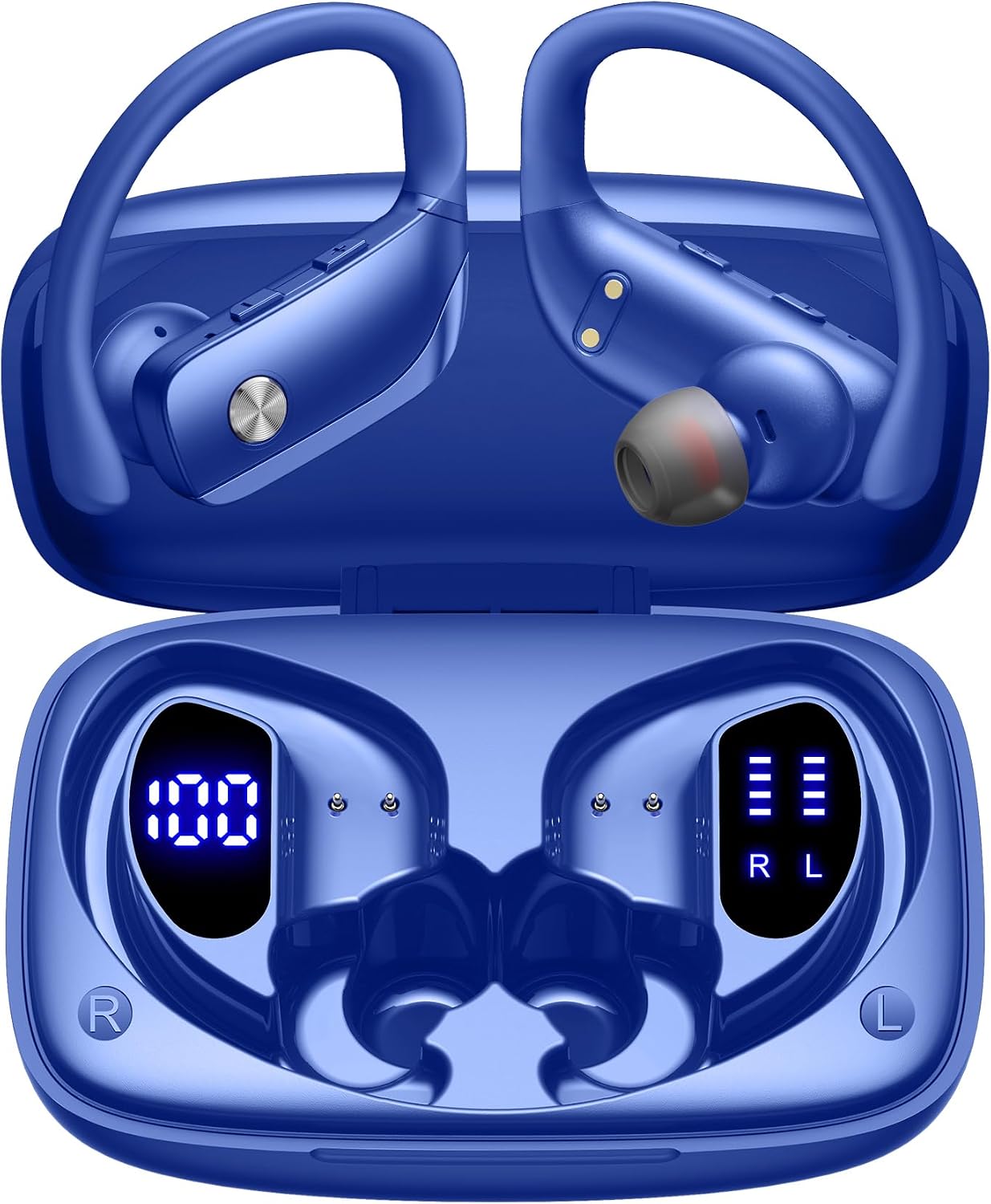 Wireless Earbuds with 80H Play - Headphone Hook Under 评论和价格