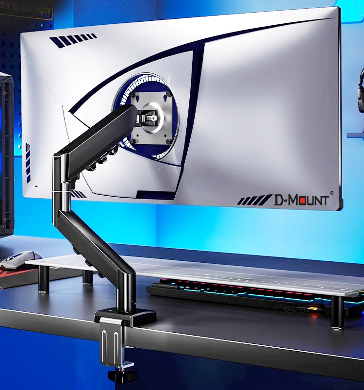 D-MOUNT D90 Metal Aluminum 13' - Desk Setup Monitor Arm 评论和价格